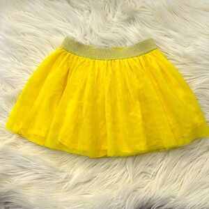 💛 Easter🐰🐥GAP Girls Tutu Skirt Yellow size 2T